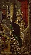 Bartolome Bermejo Saint Augustine oil